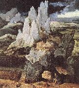 Joachim Patinir St Jerome in Rocky Landscape Spain oil painting artist